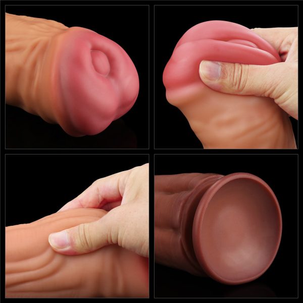 Consolador Dildo Doble Densidad 30 x 7,5 cm