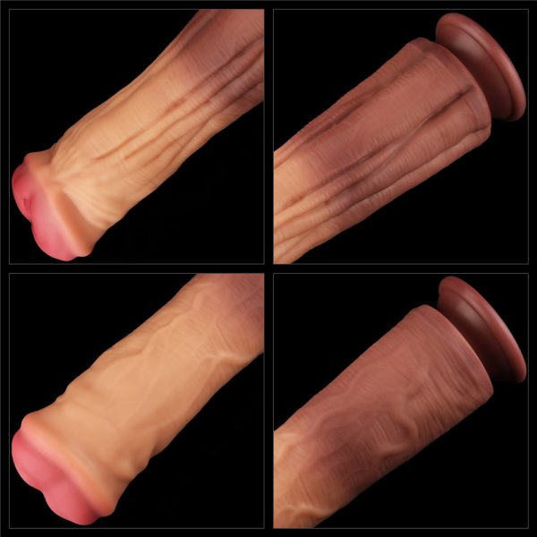 Consolador Dildo Doble Densidad 30 x 7,5 cm