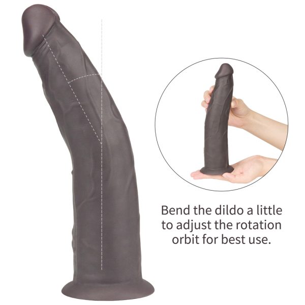 Dildo Nature Cock Recargable con Rotación y Vibracion