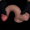 Consolador Realista Silicona Doble Densidad 19,5cm
