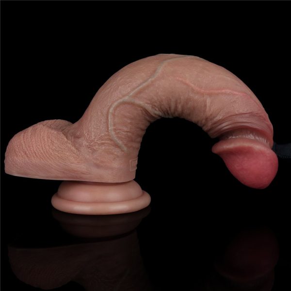 Consolador Realista Silicona Doble Densidad 19,5cm
