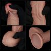 Consolador Realista Nature Cock de Silicona Doble Densidad 23,5 cm