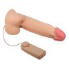 PE220B-BEGE-03.jpg Dildo Realista Vibrador con Piel Deslizante - Sliding Skin