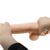 PE220B-BEGE-GIF-04.gif Dildo Realista Vibrador con Piel Deslizante - Sliding Skin