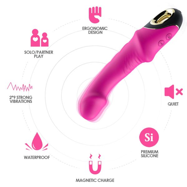 PG157-PINK-01.jpg Vibrador Punto G Potencia al Máximo