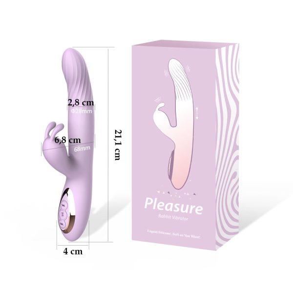 Vibrador Rabbit con Movimiento Retráctil