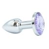 Plug Anal Metálico con strass MINI