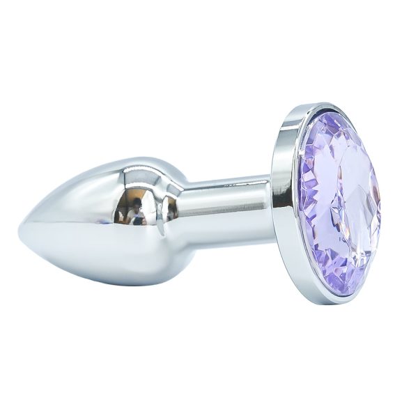 Plug Anal Metálico con strass MINI
