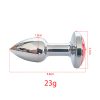 Plug Anal Metálico con strass MINI