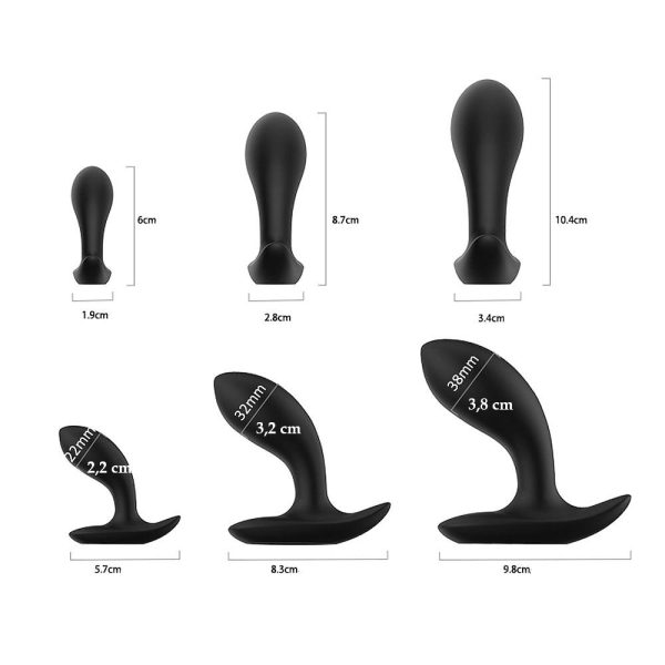 Kit de 3 Plugs Anales iMoon