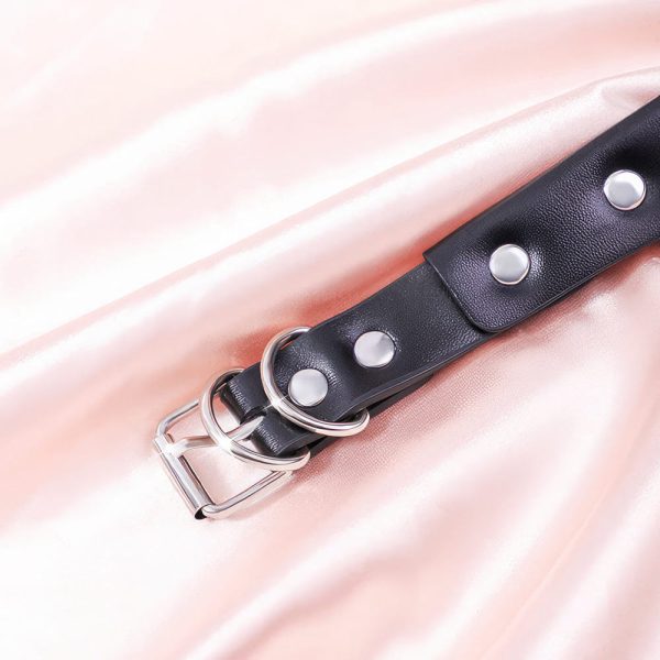 Collar Bondage con Correa