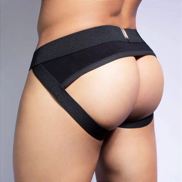Jockstrap Suspensor Media Luna, Lencería Masculina