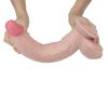 Real Skin dildo pellizcable con vertebra 30.5 cm