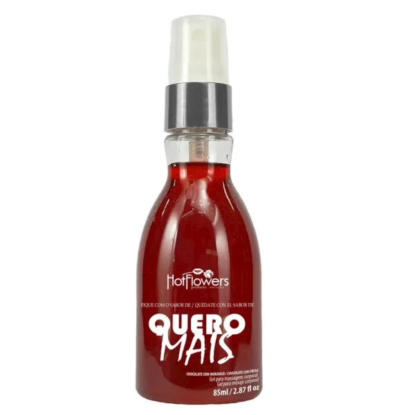 Gel intimo con efecto calor Chocolate con Frutilla