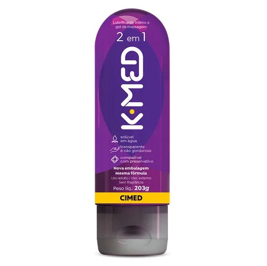 2 x 1 gel para Masajes y Lubricación con Vit E 203g.