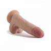 Dildo de Doble Densidad Pellizcable con Vertebra 23 cm