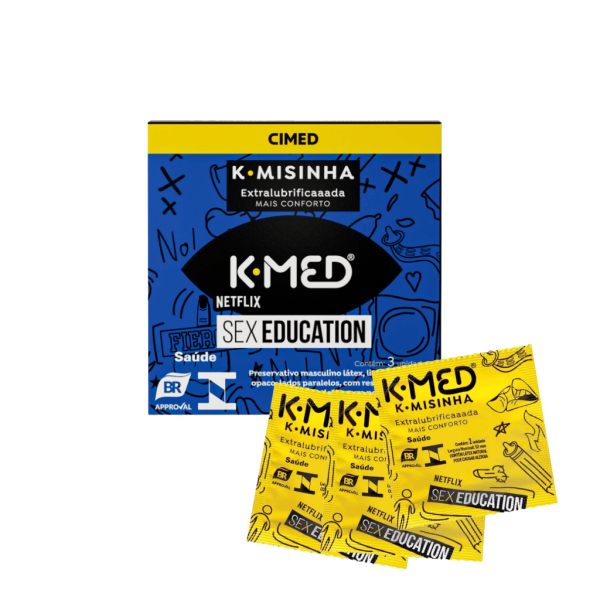 K-MED Preservativo Extra Lubricado 'Sex Education'