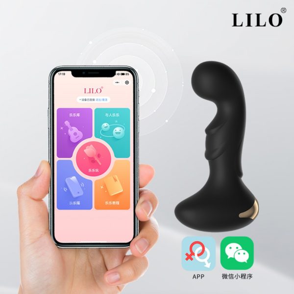 Plug estimulador de próstata con 10 Modos. Control desde App.