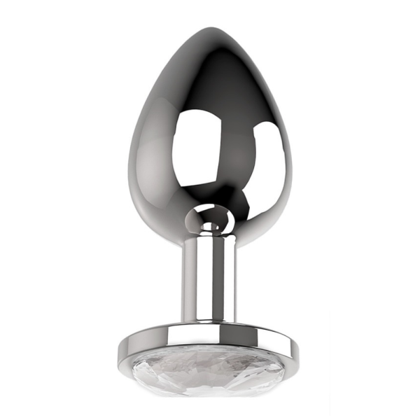 Plug Anal Metálico con Strass GRANDE