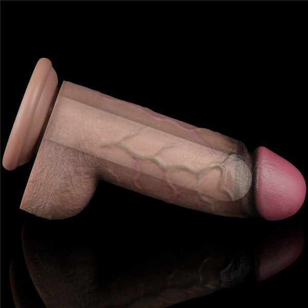 Consolador Nature Cock 24,6 x 7 cm Doble Densidad XXL