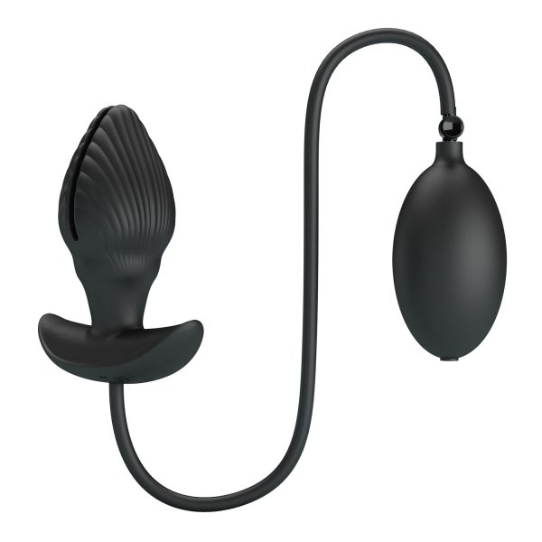 Manson Plug Anal Inflable con Vibración