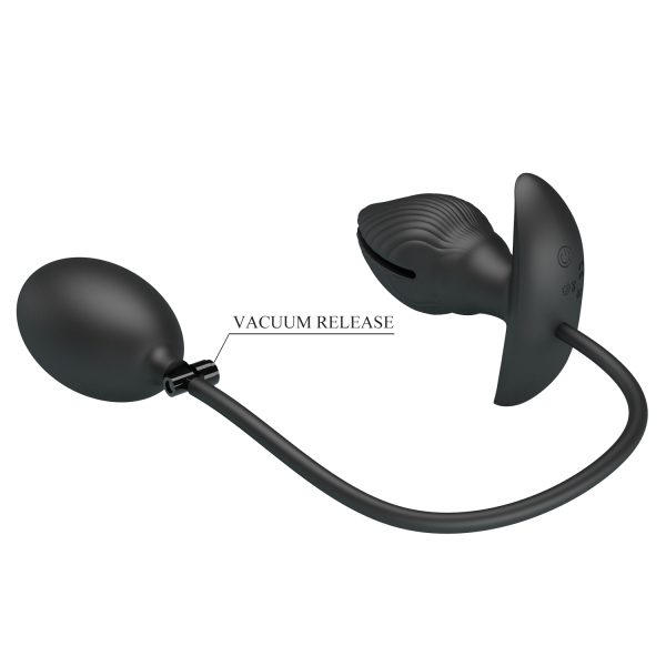 Manson Plug Anal Inflable con Vibración