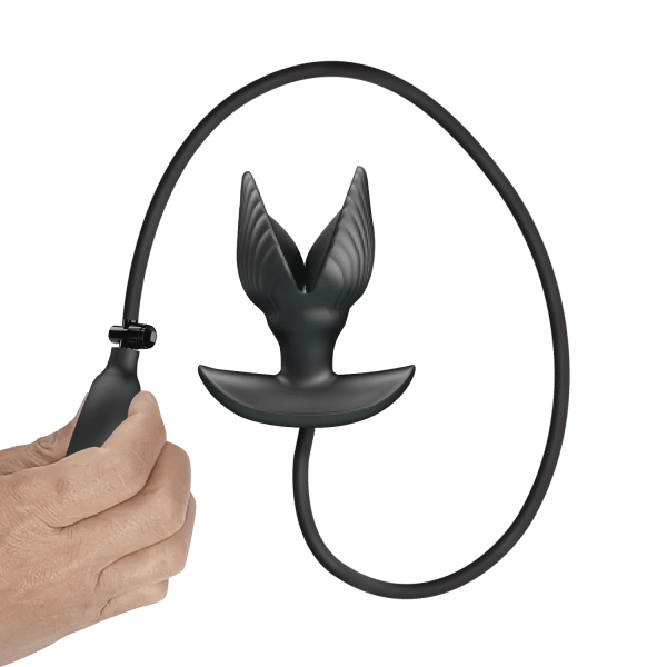 Manson Plug Anal Inflable con Vibración