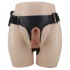 BW-022066Z_04 Arnés con Doble Dildo y Vibración Ajustable