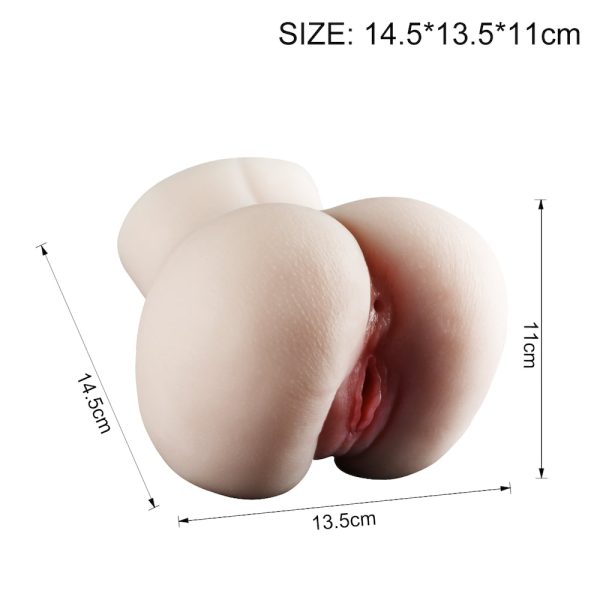 Masturbador Masculino con Doble Entrada - Realismo Extremo