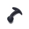 Plug Anal Curvado de Silicona Tamaño Pequeño