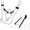 Separador con Esposas para Tobillos BDSM