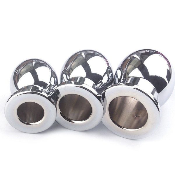 Extensor Anal Plug Hueco Metálico 6 x 4 cm
