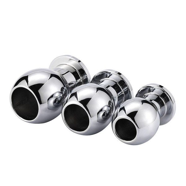 Extensor Anal Plug Hueco Metálico 6 x 4 cm