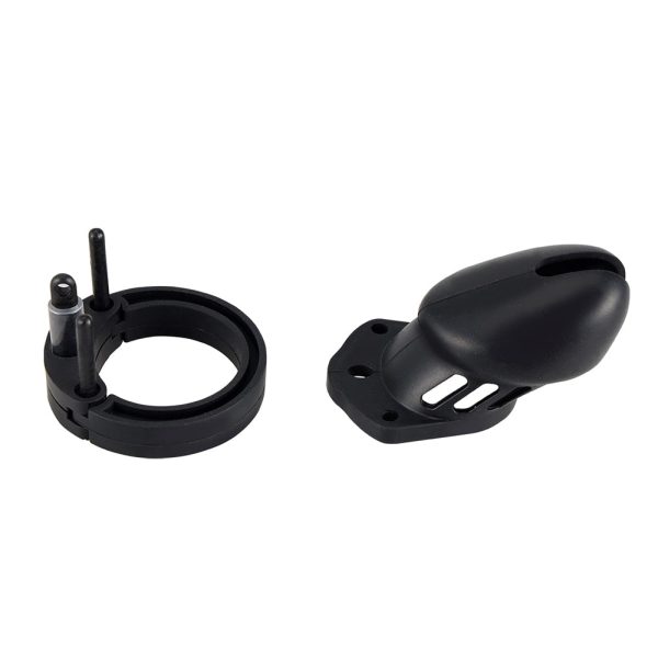 Jaula Castidad 100% Silicona Incluye 5 Anillos