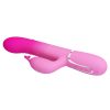 PG197-UNICA-04 Vibrador Rabbit con Esferas y Estimulador de Clítoris