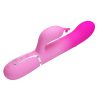 PG197-UNICA Vibrador Rabbit con Esferas y Estimulador de Clítoris