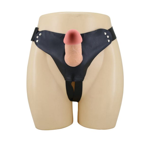Arnés con Dildo Realista Hueco 19cm