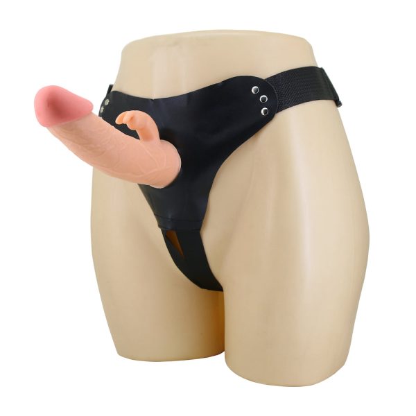 Arnés con Dildo Realista Hueco 19cm