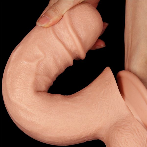 Doble Consolador Realista Gigante 30-33 cm
