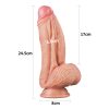 Consolador Nature Cock Doble Densidad 24,5 cm