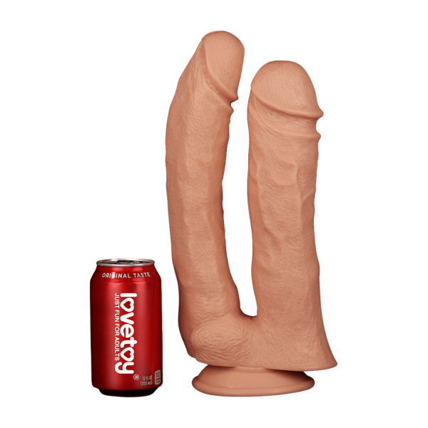 Doble Consolador Realista Gigante 30-33 cm