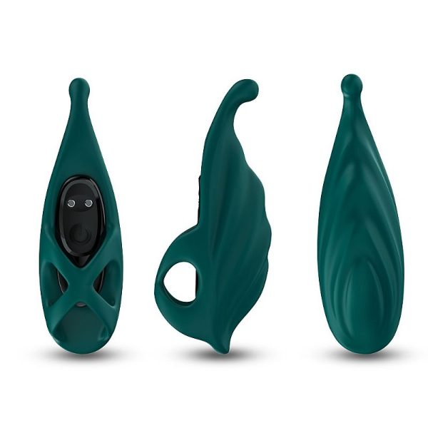 Vibrador para Dedo con 9 Modos de Vibración Silicona Recargable