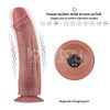 Dildo Vibrador Realista Power Cock 26,8 x 6 Carga Magnética