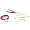 Collar Bondage con Cadena Red