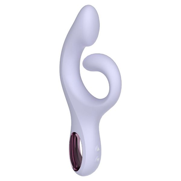 Vibrador Curvo Doble Good Luck - Punto G y Clítoris 9 Modos