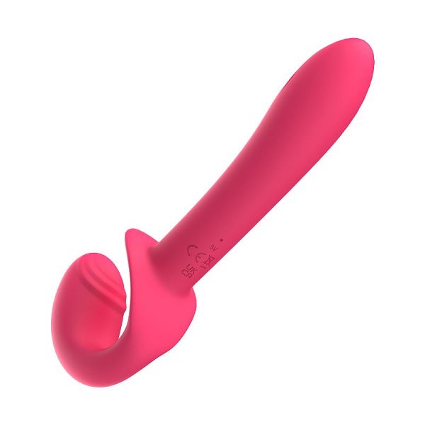 Vibrador Doble Strapless con Control Remoto