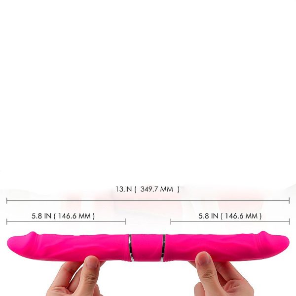 Dildo Vibrador Doble Recargable S-Hande