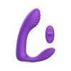 ES048-ROXO-02 Vibrador Dual I-Moon Whale con Control Remoto