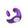 ES048-ROXO-07 Vibrador Dual I-Moon Whale con Control Remoto