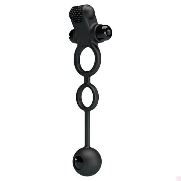 Anillo Vibrador 3 en 1 Para Pene Testículos y Estimulación Perineal